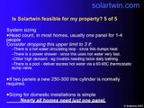 Solar water heating panels. Survey your home for Solartwin!