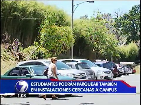 UCR habilitará 200 cupos adicionales para atender demanda de parqueo