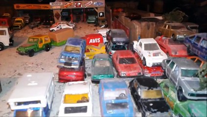 diorama casse majorette et autres