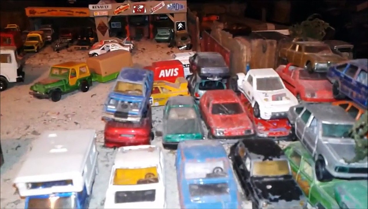 Diorama casse majorette et autres