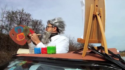 Peindre à 100km h - Les étranges expériences