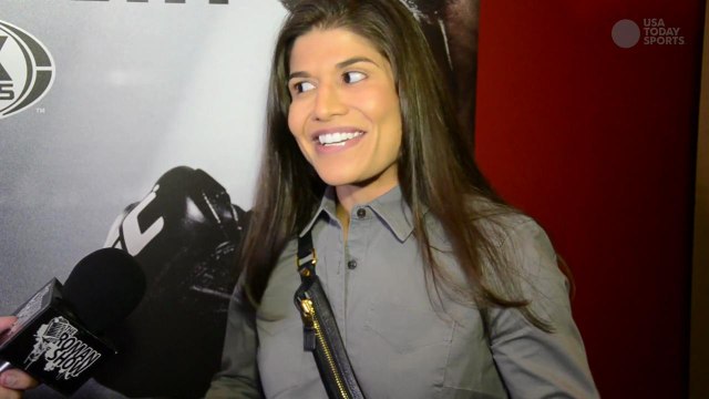 Jessica Aguilar on champ Joanna Jedrzejczyk, Claudia Gadelha