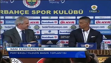 Luis Nani'nin Basın Toplantısı - 06/07/2015
