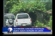 OIJ no tiene sospechosos de asaltos a hotel en Limón