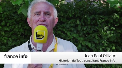 Une chute spectaculaire arrête la course. Jean-Paul Ollivier