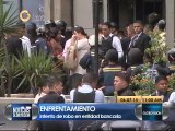 Policías acorralan a antisociales en banco de Bello Monte