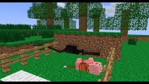 Monster School: Pig Riding - Minecraft Animation