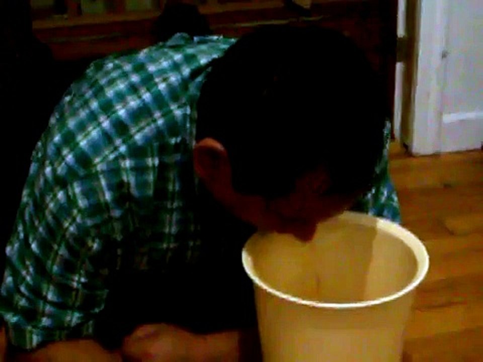 My Dad Puking!!