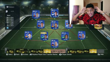 FULL TOTY SQUAD 50 MILLION COINS!! FIFA 15