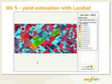 Applications of Remote Sensing for Crop Management - yield and protein estimation in wheat