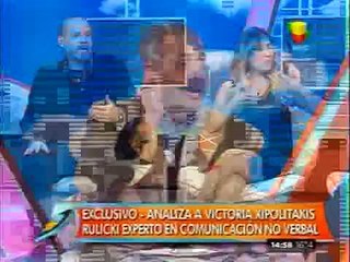 Dr. Sergio Rulicki analiza los gestos de Vicky Xipolitakis