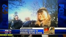 BUSTED!!  Substitute Teacher Caught On Camera DRUNK At Oklahoma Elementary School!!