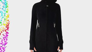 Bench Women's BLEA0418B Funnel Neck Long Sleeve Coat Black Size 8 (Manufacturer Size:X-Small)