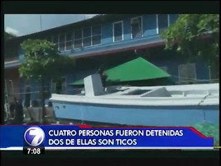 Cargamento decomisado por la PCD en lancha ecuatoriana superaría los 500 kilos de cocaína