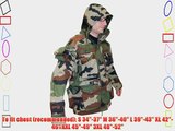 Military Tactical Smock Combat Mens Parka Army Patrol Long Jacket Olive