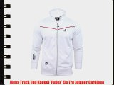 Mens Track Top Kangol 'Fudex' Zip Tru Jumper Cardigan