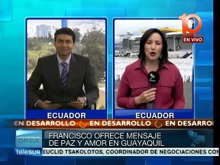 Ecuador: todo listo en Quito para misa multitudinaria del Papa