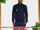Puma Men's T7 Track Jacket with Italian Football Federation Logo blue Mood Indigo Size:M