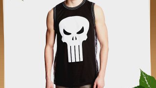 Marvel Men's Punisher The Castle Basketball Jersey (xx-large)