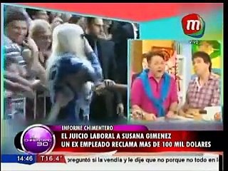 Juicio laboral a Susana Giménez