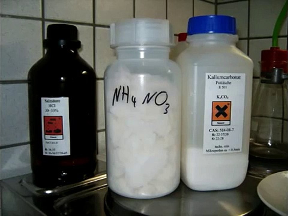 KNO3 Kaliumnitrat Synthese