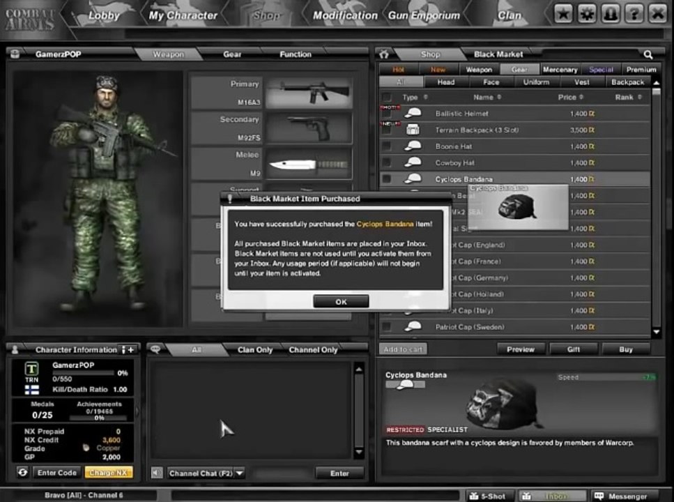 Combat Arms EU NX Hilesi