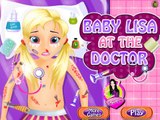 Baby and Kid Cartoon & Games ♥ Barbie Games   Baby Lisa At The Doctor   Baby Game Movi ♥ English Sub