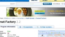 Format Factory - Convert video,audio,images, dvd,cd and iso