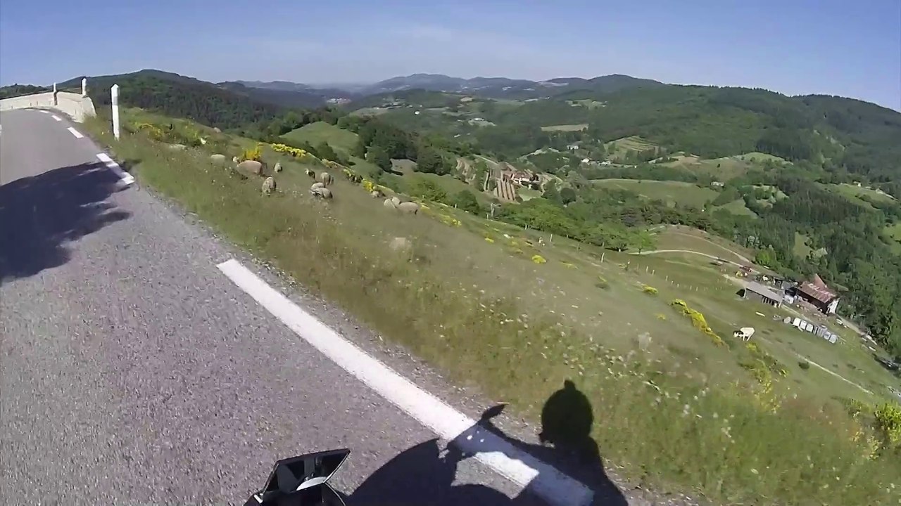 Balade Moto - Lyon _ Sud Ardèche