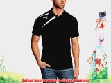 Puma Teamwear Spirit Training Polo Shirt Black Mens Size 5XL