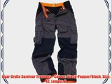 Bear Grylls Survivor Trousers - Colour: Black-Pepper/Black Size: 42 Lenght: R
