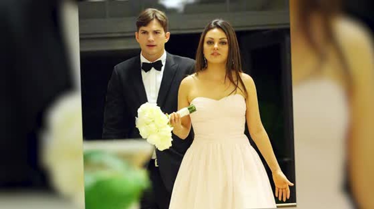 Haben mila kunis und ashton kutcher am 4. juli geheiratet?