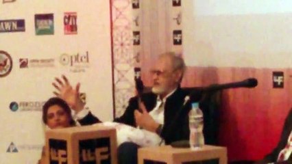 Novelist Abdullah Hussain at Lahore Literary Festival 2015-2of2