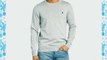 Musto Men's Crew Neck Knit Long Sleeve Sports Jumper Light Grey Marl Large