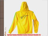 Ayrton Senna Hooded Jacket Helmet Hoodie (L)