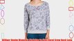 Hilfiger Denim Women's Madelyn Bn Knit Floral Crew Neck Long Sleeve Sweatshirt Light Grey Heather