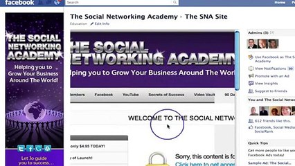 Create a Website on Facebook Part 1 - Introduction - Video Dailymotion