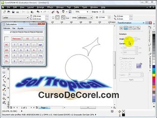 Como Duplicar Objetos en Corel Draw X5 Curso Video