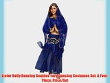 H:oter Belly Dancing Sequins Yarn Dancing Costumes Set A Four-Piece Price/Set
