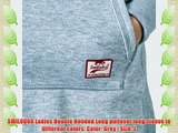 SMILODOX Ladies Hoodie Hooded Long pullover long sleeve in different colors: Color: Grey |