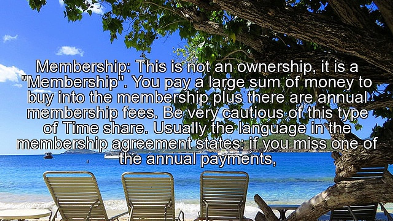 Why Buy A Timeshare?