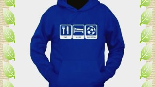 Doodleman Everton Eat Sleep Everton Childs Hooded Top Hoody New - Yth Large 34 - 36 Chest