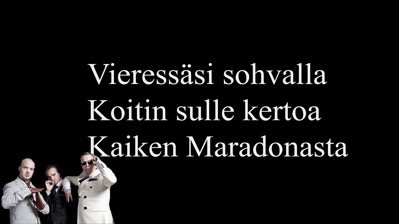 Teflon Brothers - Maradona (Kesä '86) [Lyrics]