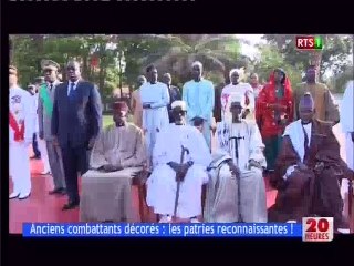 Anciens Combattants décorés : les patries reconnaissantes