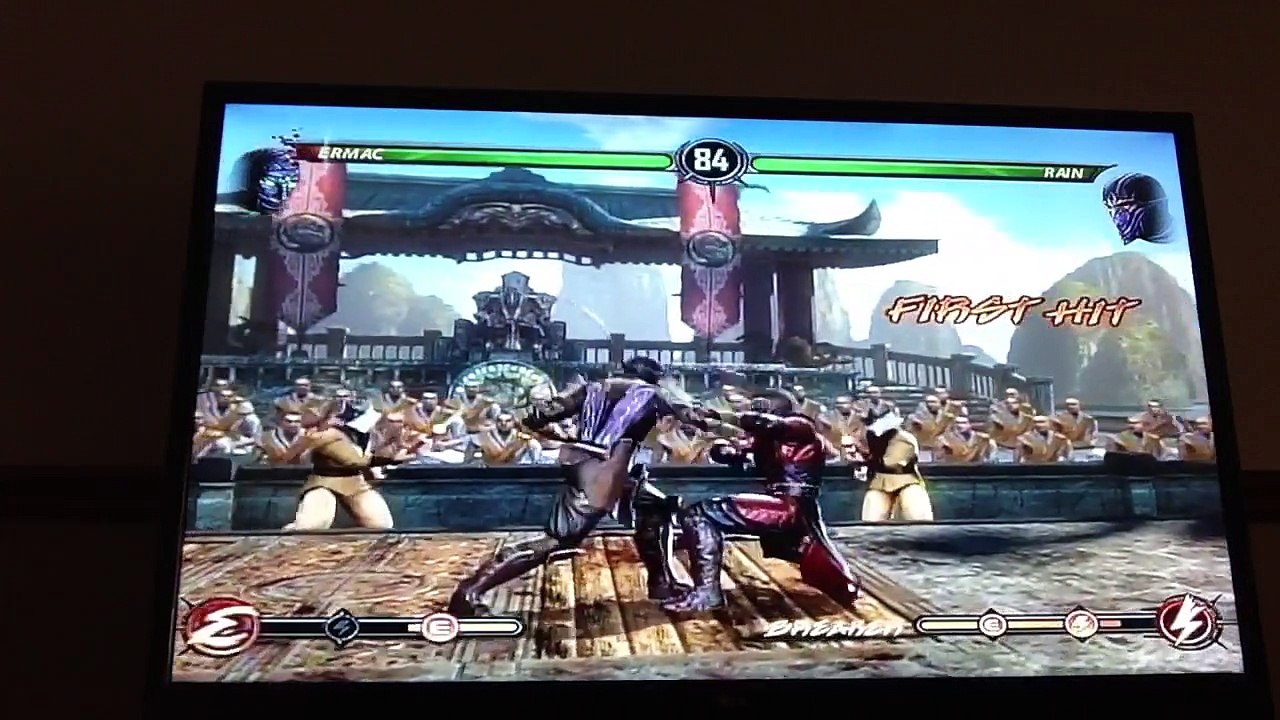 Gaming - Dexter and Raven play Mortal Kombat 9