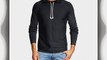 Jack and Jones Men's Abril Knit Long Sleeve Hoodie Black Medium