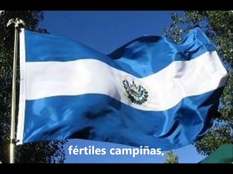 Oracion a la Bandera Salvadorena (Recitada y con Letra)