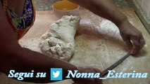 video ricetta-tutorial 1kg di pane fatto a mano con forno normale - il canale di nonna Esterina
