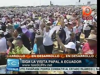 Pide papa Francisco a los ecuatorianos rezar por él