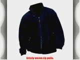 Grizzly Mens Full Zip Active Fleece Top / Mens Fleeces (L) (Navy Blue)